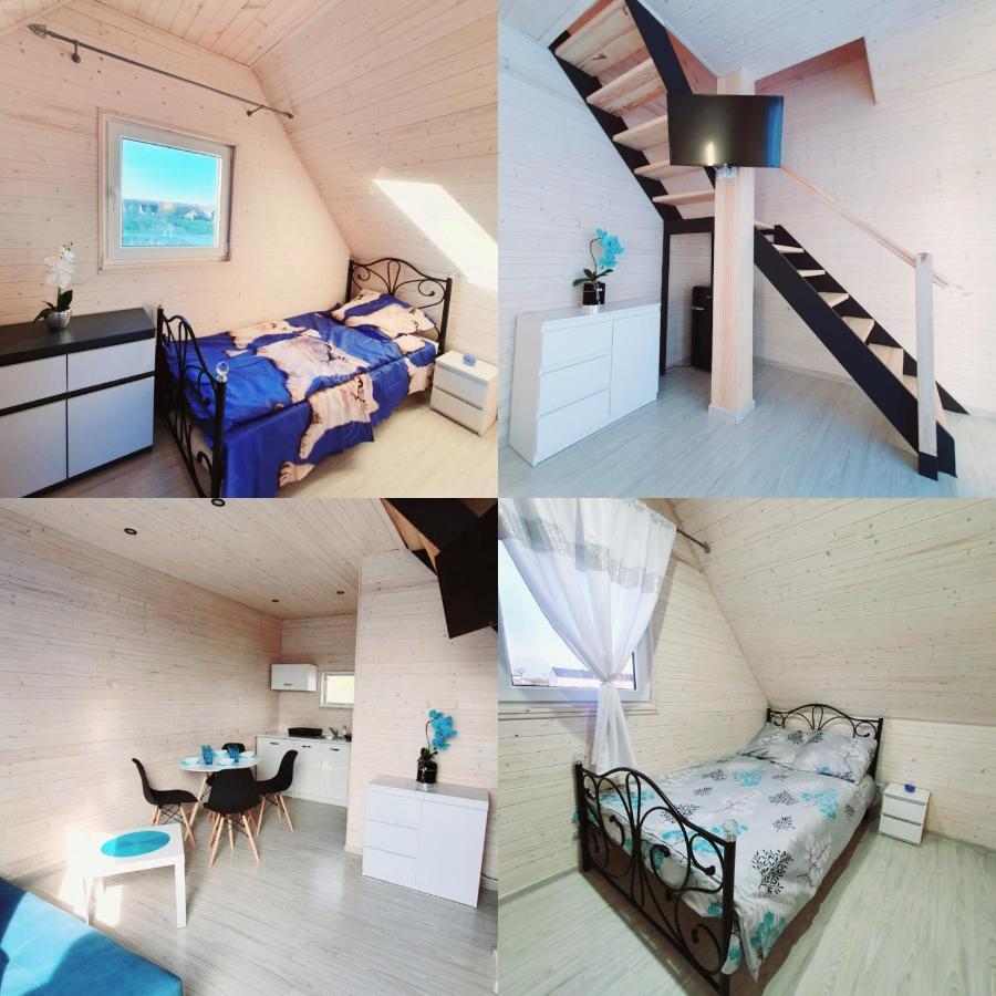 מילנקו Diamenty Baltyku Domki Wakacyjne Balia Z Jacuzzi מראה חיצוני תמונה
